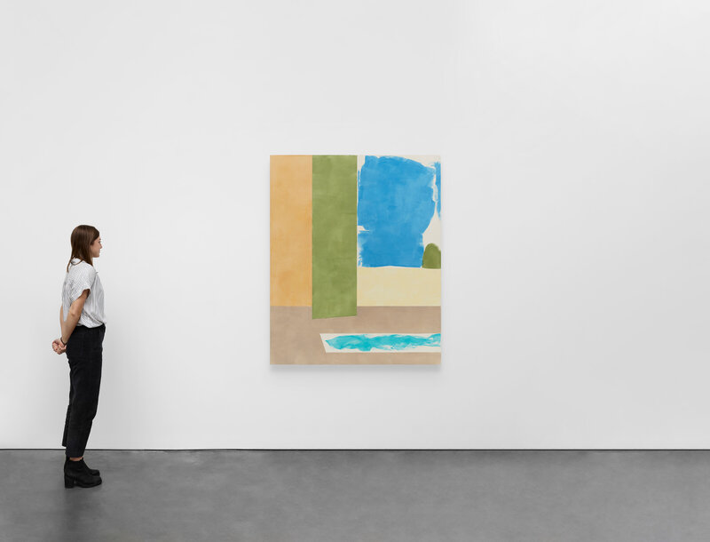 Peter Joseph, ‘Light Orange, Green, Blue, Lemon, Mushroom,Turquoise’, 2016, Painting, Acrylic on cotton duck, Lisson Gallery