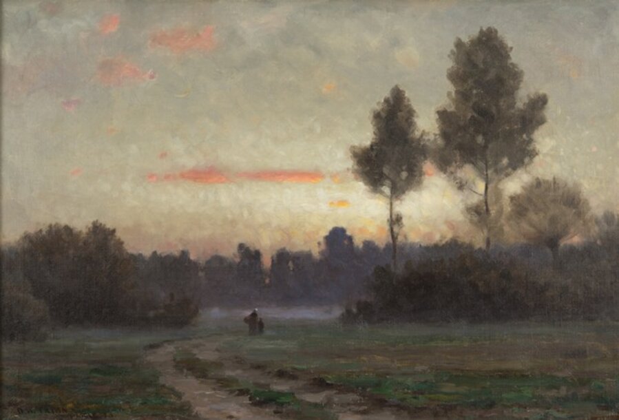 Twilight at Auvers