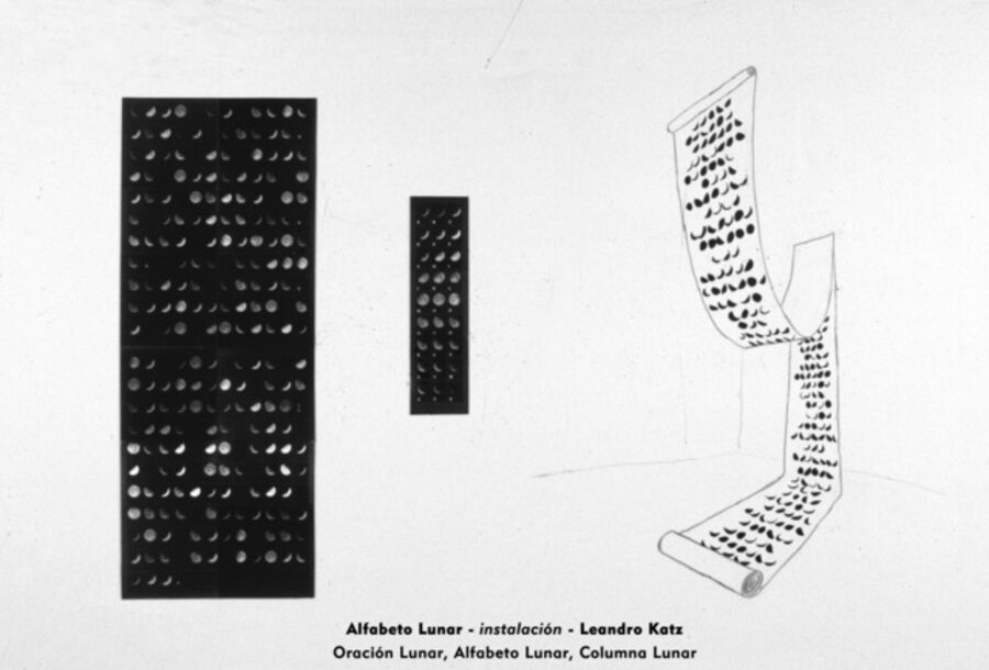 Lunar Alphabet II, Lunar Sentence II, Lunar Column