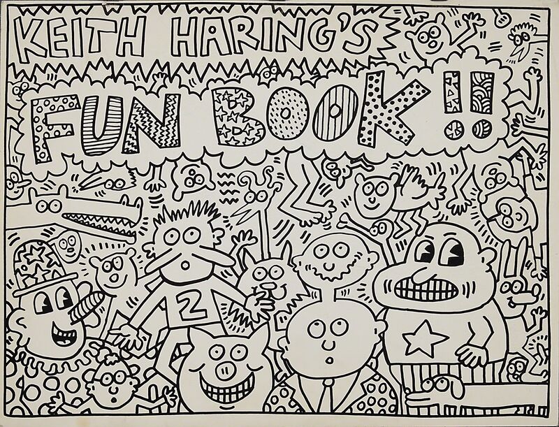Keith Haring, ‘Two works of art:  Luna Luna, a Poetic Extravaganza; Keith Haring's Fun Book!!’, Rago/Wright/LAMA