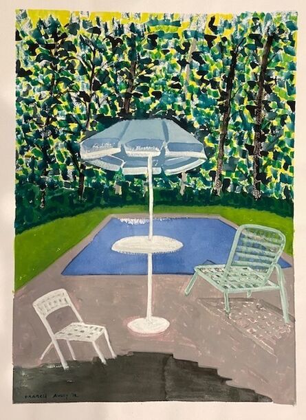 March Avery, ‘Poolside’, 2012