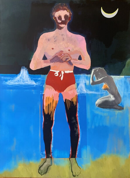 Peter Doig, ‘Bather for Secession’, 2020