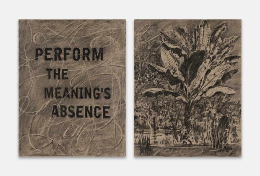 Perform the Meaning's Absence