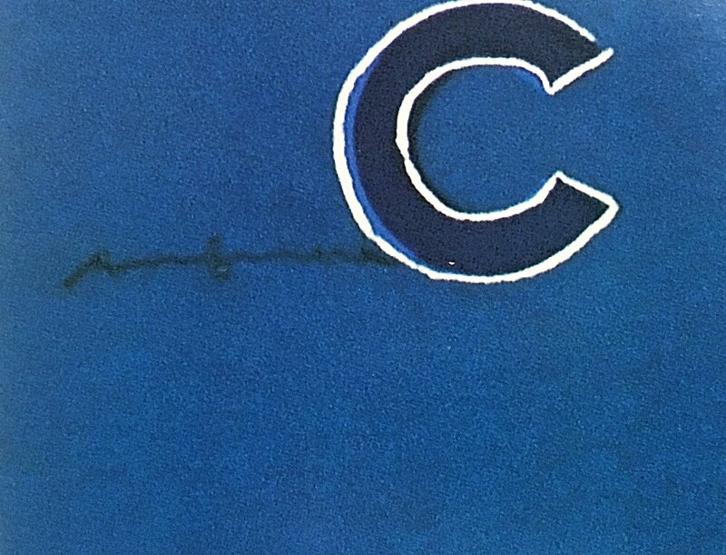 Andy Warhol, ‘Chanel No. 5 (Blue)’, 1997, Print, Offset Lithograph on thin linen canvas; plate signed., Alpha 137 Gallery