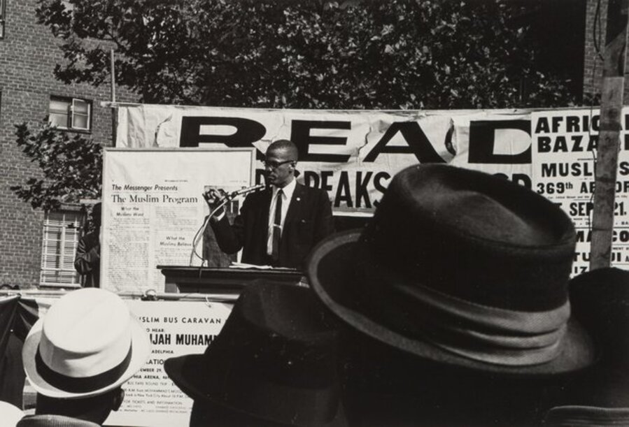 Malcom X on Lenox Ave., September 7th,