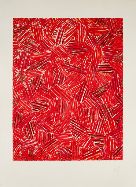 Jasper Johns, ‘Cicada, from Eight Lithographs to Benefit the Foundation for Contemporary Performance Arts, Inc. (G. 956, ULAE 219)’, 1981