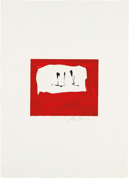 Robert Motherwell, ‘Untitled (Phoenician Red)’, 1976