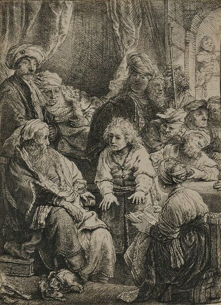Rembrandt van Rijn, ‘Joseph Telling his Dreams’, 1638-18th century or later impression