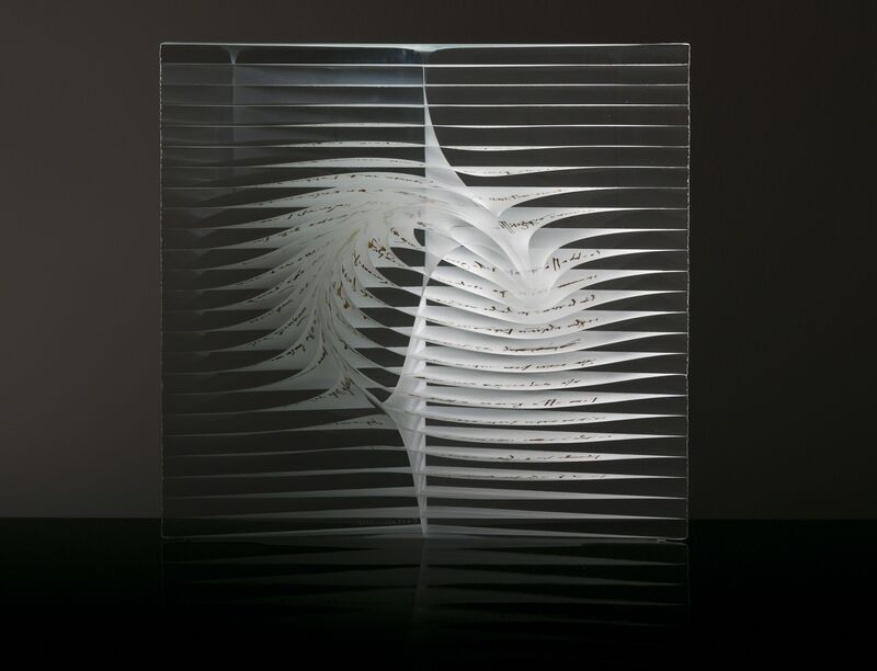 Peter Borkovics, ‘Leonardo’, 2015, Sculpture, Layered, fused, hot formed, and polished glass, Avran Fine Art