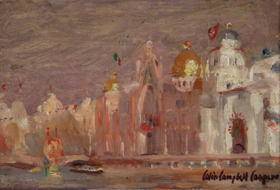 View of the 1900 Paris Exposition