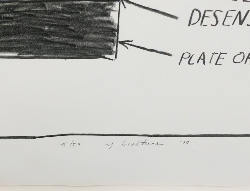 Roy Lichtenstein, ‘LITHO/LITHO’, 1970, Print, LITHOGRAPH, Gallery Art