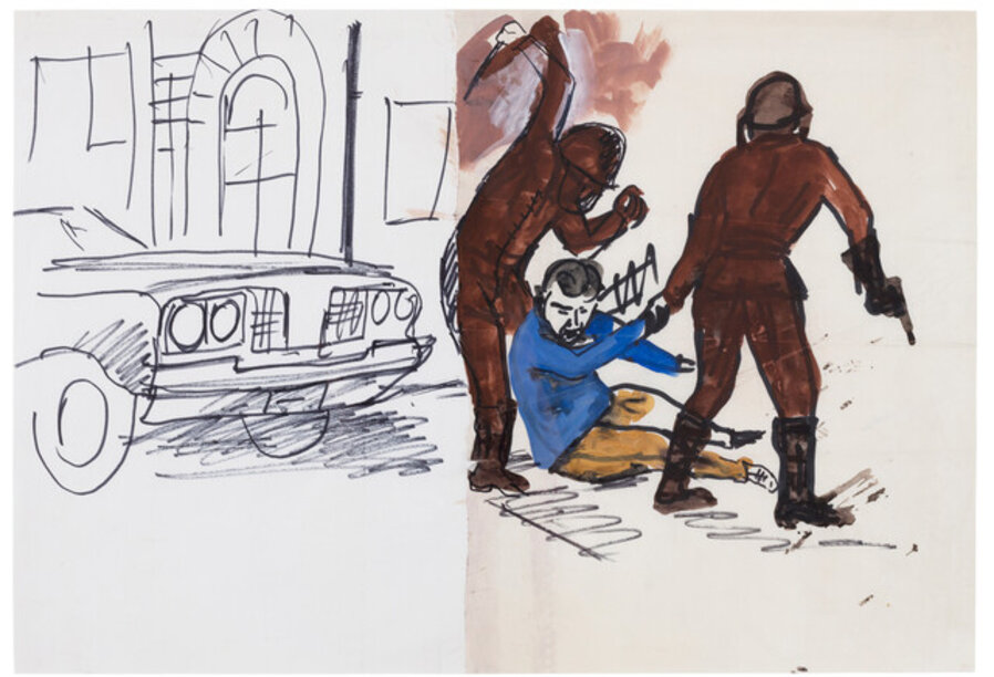 Sin Título, De la serie Dictaduras del Cono Sur, Terrorismo de Estado en Argentina. Untitled, From the Series Dictatorships of the Southern Cone, State Terrorism in Argentina.