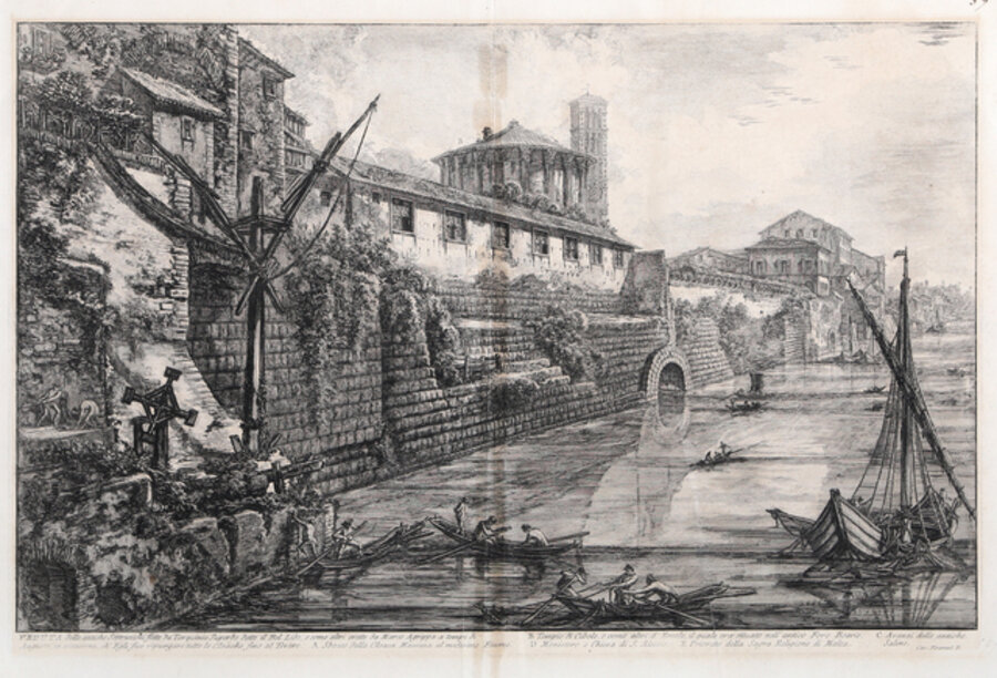 Veduta delle Antiche Sostruzioni