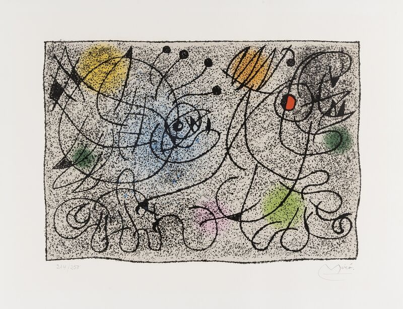 Joan Miró, ‘Lithographie pour le International Rescue Committee (Mourlot 391)’, 1966, Print, Lithograph printed in colours, Forum Auctions