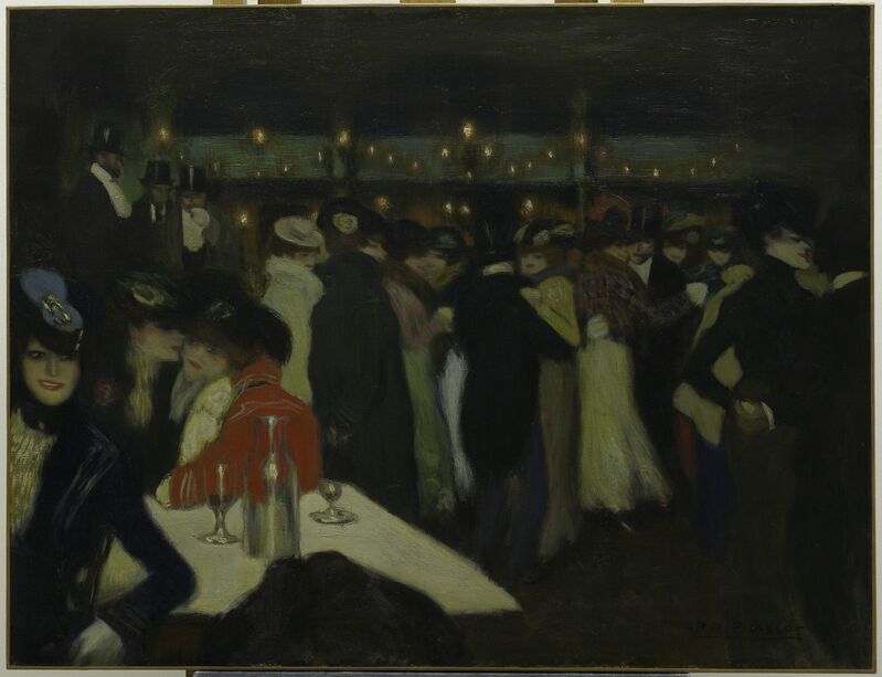 Pablo Picasso, ‘Le Moulin de la Galette’, 1900, Painting, Oil on canvas, Guggenheim Museum Bilbao