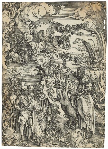 Albrecht Dürer, ‘The Whore of Babylon, from: The Apocalypse’, circa 1496-97