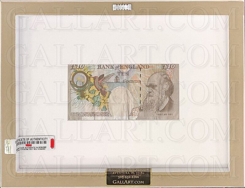 Banksy, ‘DI-FACED TENNER (10 GBP NOTE)’, 2004, Print, OFFSET LITHOGRAPH, Gallery Art