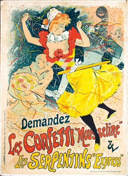 Georges Meunier, ‘DEMANDEZ LES CONFETTI “MOUSSELINE”’, 1894