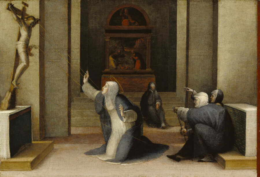 Saint Catherine of Siena Receiving the Stigmata