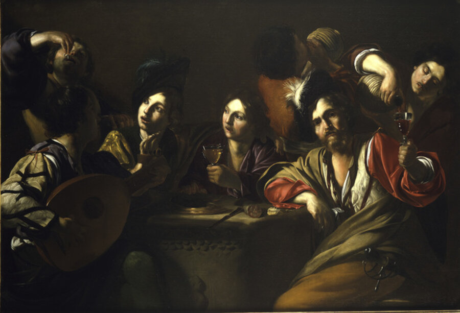 A Drinking and Musical Party
