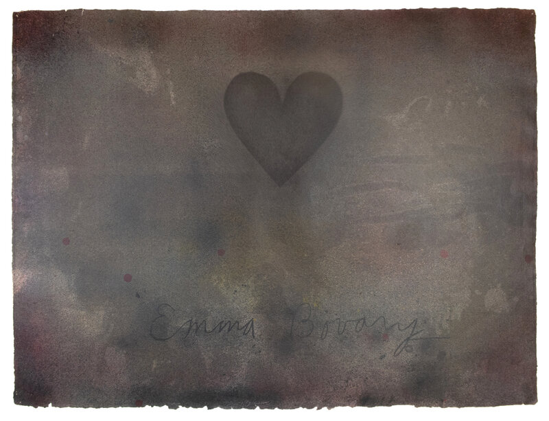 Jim Dine, ‘Emma Bovary (unique)’, 1972, Print, Lithograph on paper, Petersburg Press 