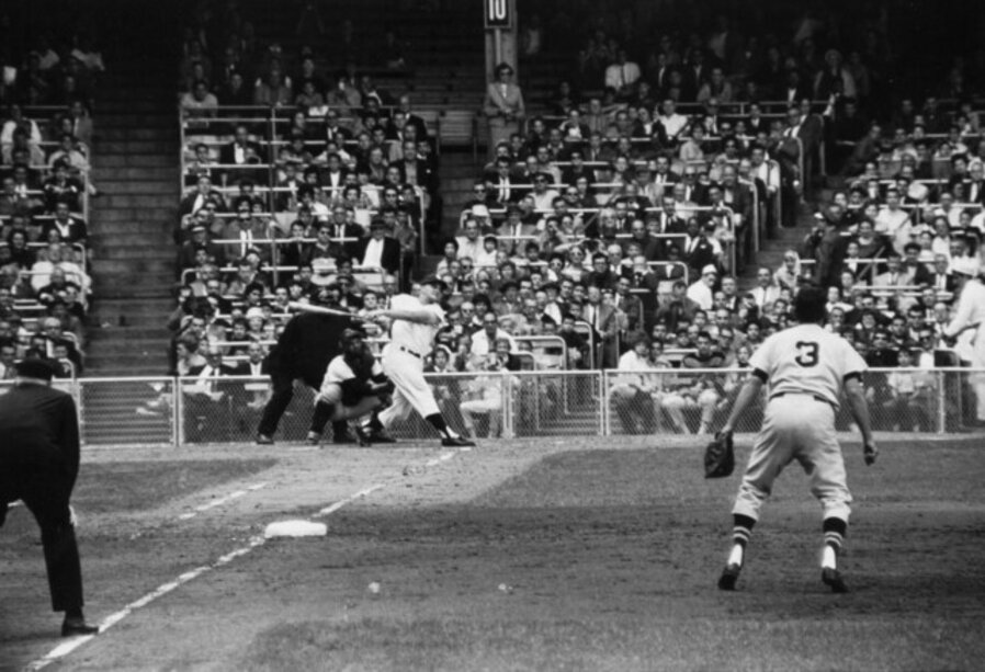 Roger Maris Hits His 61st Home Run, Bronx, NY