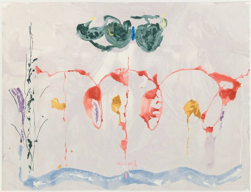 Helen Frankenthaler, ‘Aerie’, 2009, Print, Screenprint in colors, on wove paper, Heritage Auctions