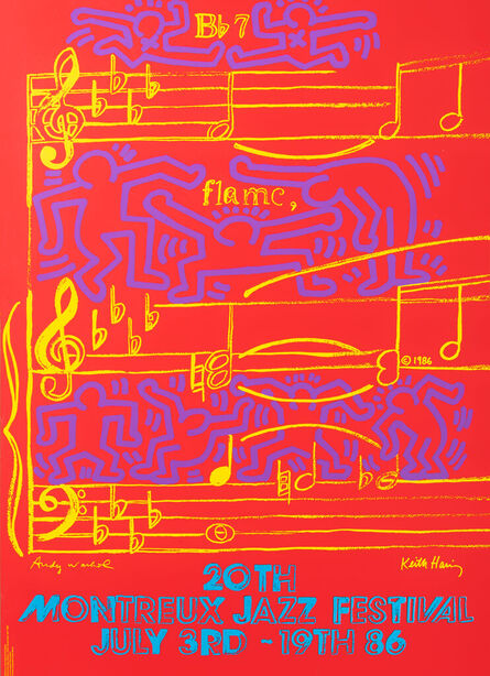 Andy Warhol, ‘Montreux Jazz Festival’, 1986