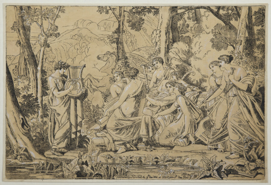 Apollo and The Muses.