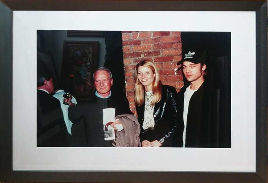 Paul Newman, Gwyyneth Paltrow and Brad Pitt