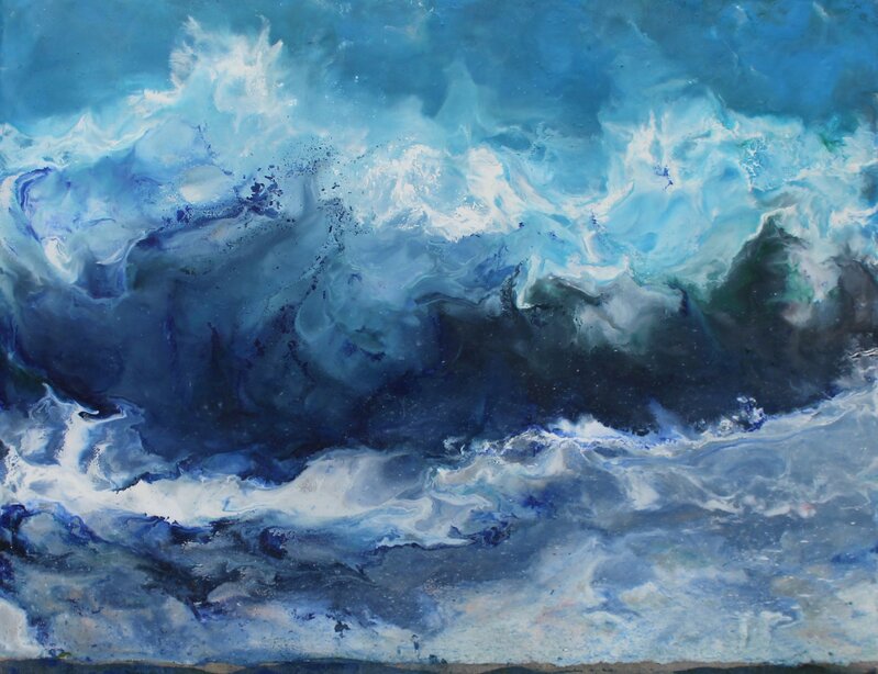 Ruth Hamill, ‘Through the Storm’, n/a, Painting, Encaustic on Canvas, gallery 1871