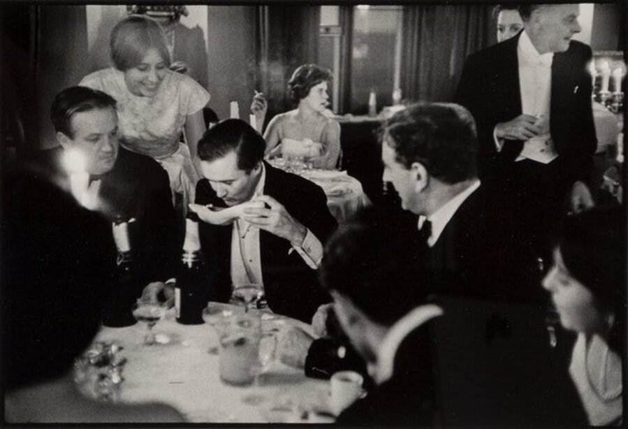 Duke of Rutland Drinks Champagne at Belvoir Castle, England
