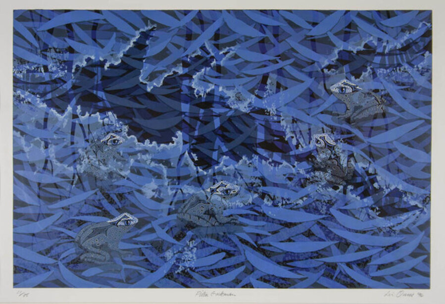 Pitoa Garkman (Blue Frogs)