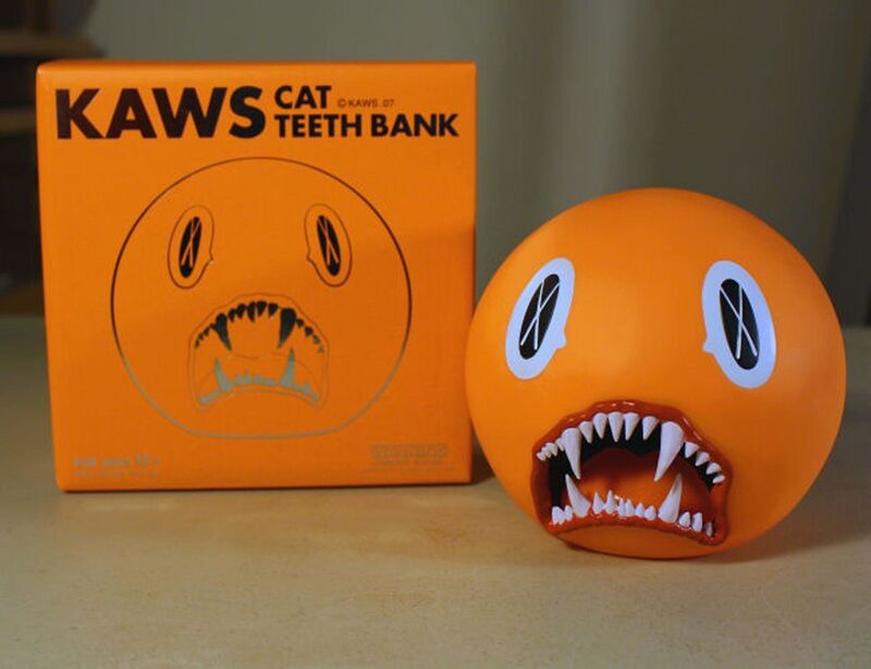 KAWS, ‘Cat Teeth Bank’, 2007, Sculpture, Painted cast vinyl, EHC Fine Art Gallery Auction