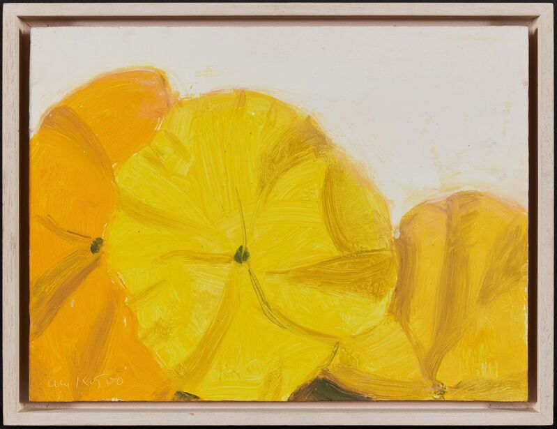 Alex Katz, ‘Pansies’, 2000, Painting, Oil on fibreboard, Van Ham