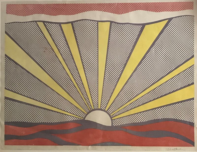 Roy Lichtenstein, ‘Sunrise’, 1965, Print, Offset Lithograph, Kings Gallery