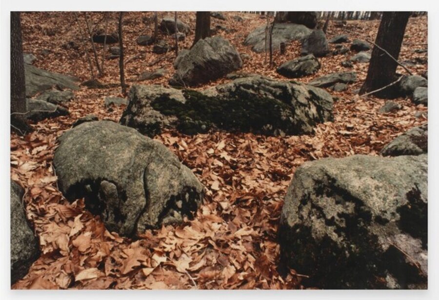 Untitled (Silueta Series, Bear Mountain, New York)