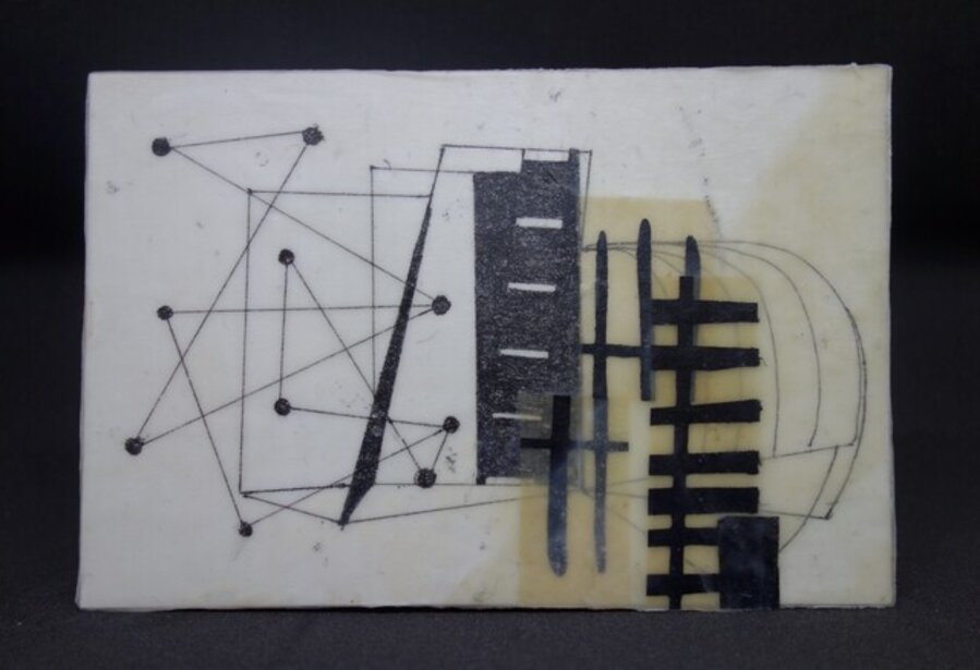 Encaustic Drawing #4