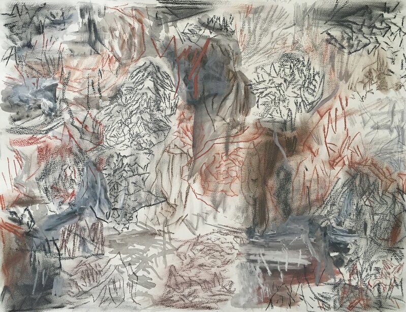 Eduardo Stupía, ‘Landscape’, 2016, Drawing, Collage or other Work on Paper, Pencil, charcoal and gouache on paper, rosenfeld