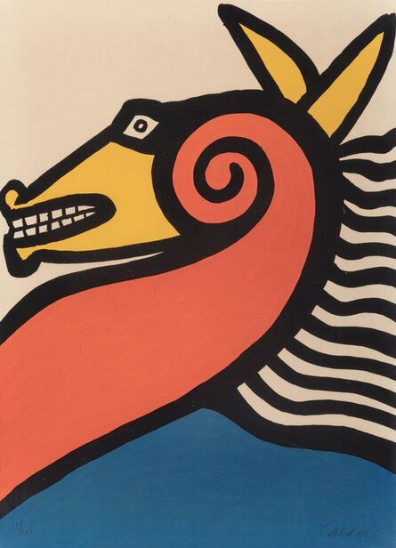 Alexander Calder, ‘Seahorse’, 1975