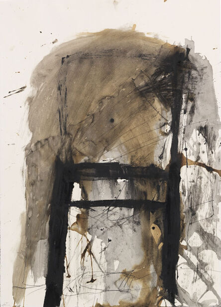 Antoni Tàpies, ‘Chair on Paper’, 1965