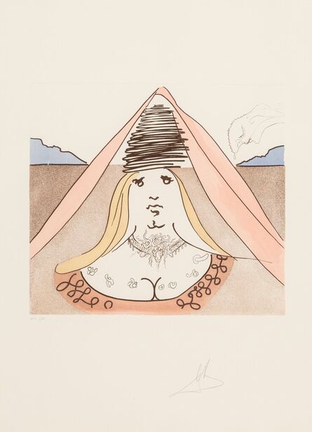 Salvador Dalí, ‘The Lady Dulcinea, from Historia de Don Quichotte de la Mancha’, 1980