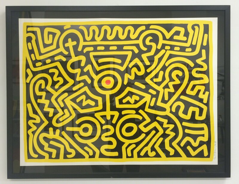 Keith Haring, ‘Growing #3’, 1988, Print, Screeprint, Soho Contemporary Art