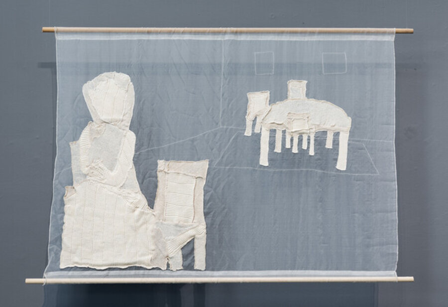 Mourning in the chair you left behind