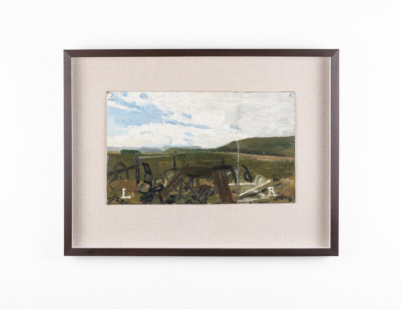Simon Stone, ‘Aberdeen Landscape ’, 2020, Painting, Oil on Cardboard, SMAC