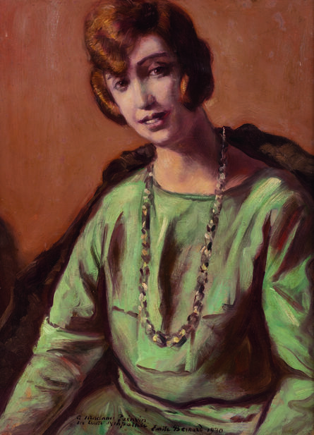 Émile Bernard, ‘Portrait de Jeanne Painvin’, 1930