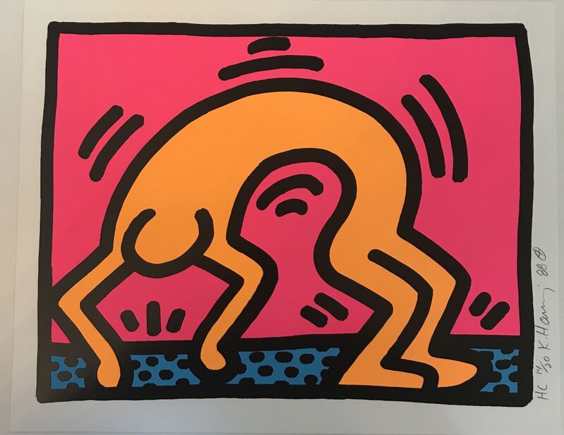 Keith Haring, ‘Pop Shop II, (2)’, 1988, Print, Screenprint in colors on wove paper, Fine Art Mia