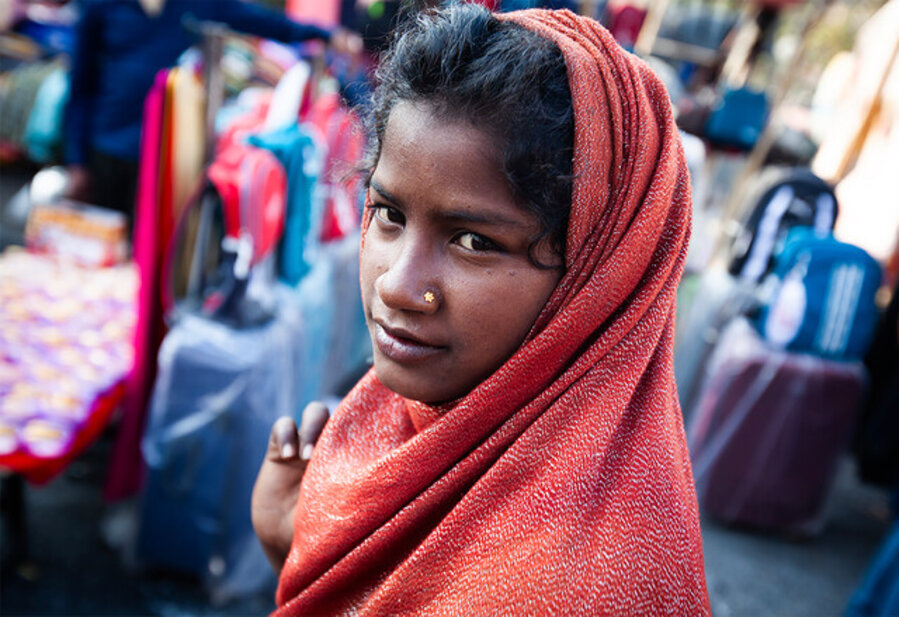 Portrait of a Woman, Lucknow, India