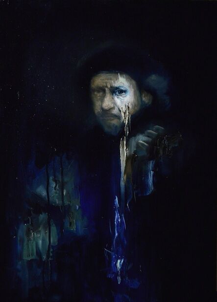 Luis Gomez, ‘Rembrandt series-Self Portrait’, 2018