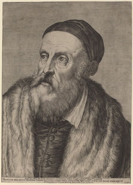 Agostino Carracci, ‘Titian’, 1587
